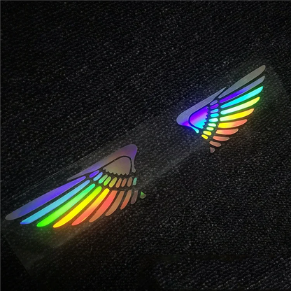3D angyalszárnyas lézeres autómatrica ✧4 db✧