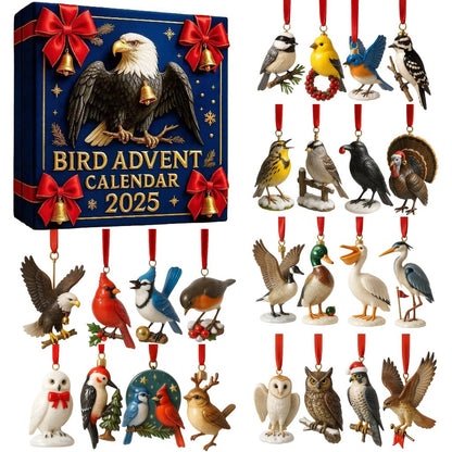 2025-ös madár adventi naptár