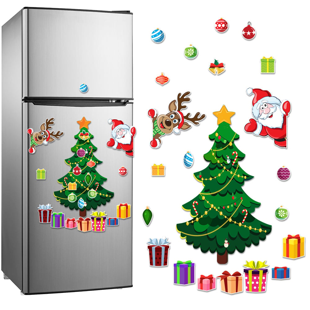 🎁🎅 Karácsonyi témájú mágneses matrica🎄