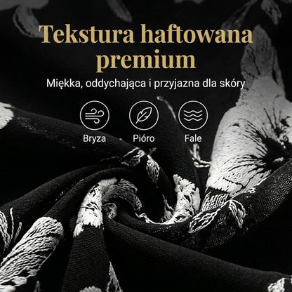 Elegáns női sifon ruha virágmintával