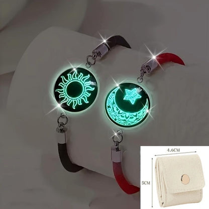 Nap és Hold – Egy Lélek. 💞 Karkötők pároknak, akik a távolság ellenére is összekapcsolódnak.