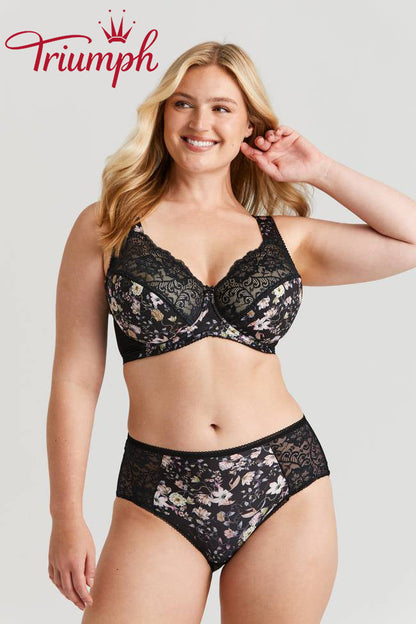 Triumph® 3 részes melltartó💖 csipkéből és virágos hímzésből