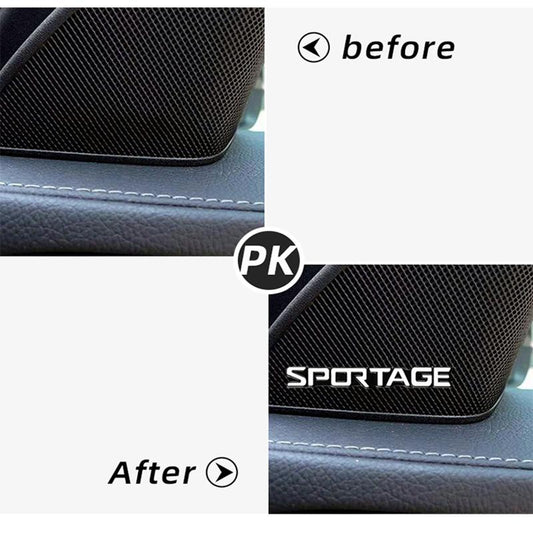 Forró Akció ✨50% kedvezmény ✨3D Kreatív Autó Logó Dekoratív Matricák 🎉4 db🎉