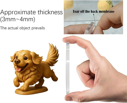 Vidám adventi naptár egy golden retrieverrel 2025