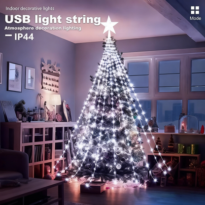 🎁Korai ünnepi akció 50% kedvezménnyel🎄Starlight Cascade karácsonyi fények