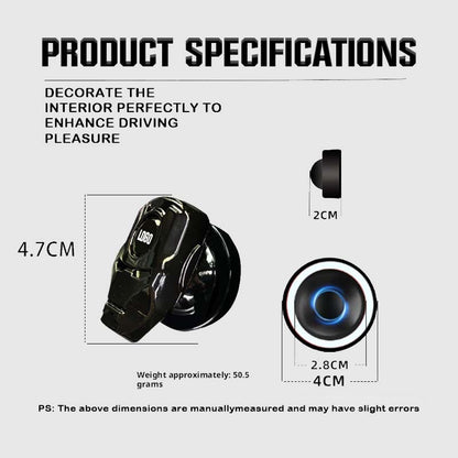 Prémium fém Start gomb borítás | Hero Edition