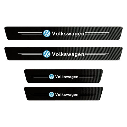 Karbonszálas küszöbvédő (8PCS)