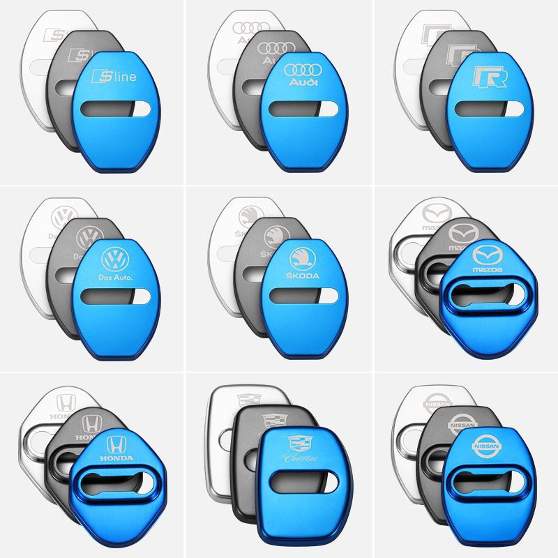 Szilikon védőburkolat autó ajtózárra (4 db)