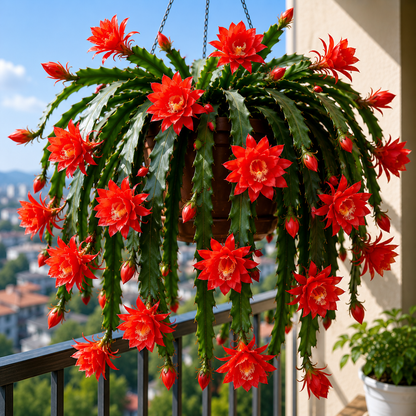 💫 Ritka Epiphyllum orchideakaktusz 🌸 A ritka virág, amelyet mindenki megcsodál