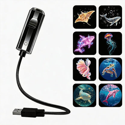 USB Galaxy projektor és holdfény