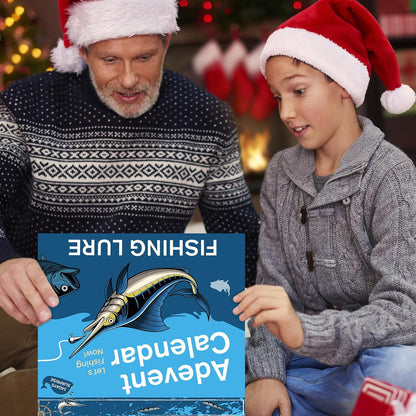 🎣 Horgász Adventi Naptár 2025 (limitált kiadás) – napi meglepetés kiváló minőségű horgászkincsek formájában