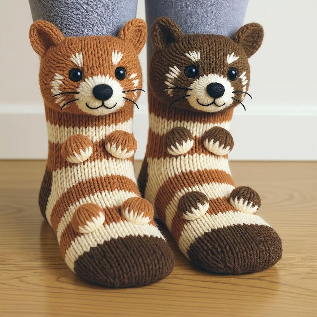 🔥Akció! Legnépszerűbb állatmintás zoknik🧦