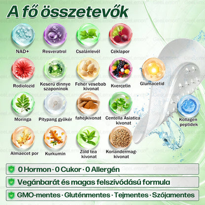 Ajánlott a Semmelweis Kórház által · 👩‍⚕️BENU hivatalos üzlet| 🎁 𝐆𝐞𝑒𝐿𝑒𝐦𝐨𝐧® Glumasetide 8 az 1-ben Karcsú és Egészséges Nano Mikrotűs Tapasz
