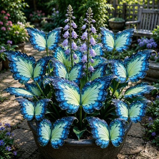 🦋 Pillangókert Hosta hagymái - 🌸A Hosta, Amely Úgy Kinéz, Mint Egy Pillangókkal Tele Kert