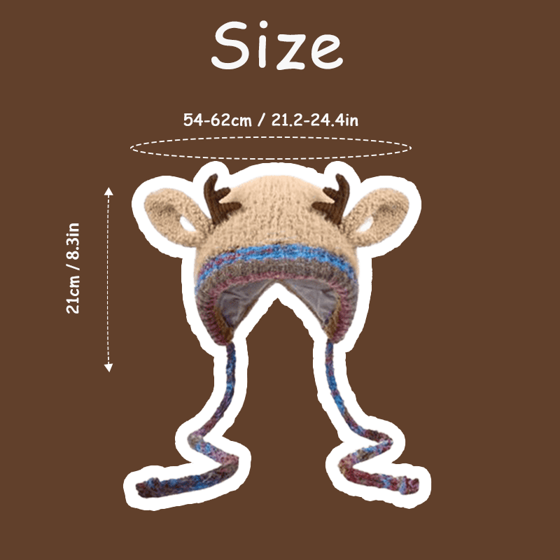 Ünnepi karácsonyi agancskalap