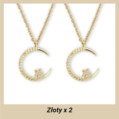 🌙Jó éjszakát: Holdcsillag nyaklánc