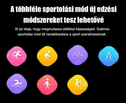 Vércukorszint mérésére szolgáló óra acélszíjjal