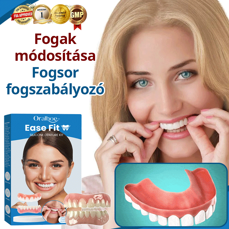 ORALHOE Fogmódosító fogsor fogszabályozó