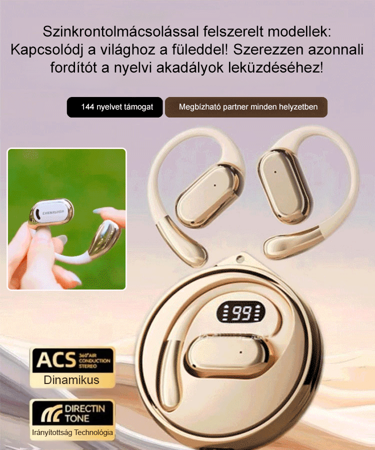 Haute vitesse Bluetooth ・ Smart Translation casque