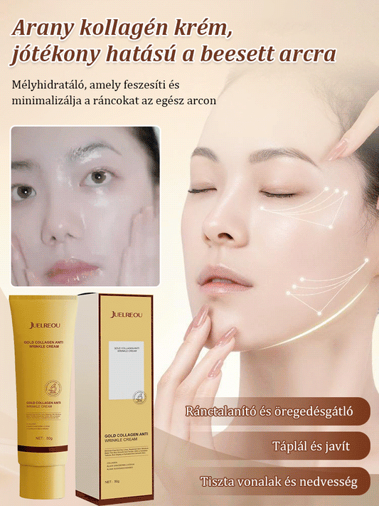 Arany kollagén ránctalanító krém