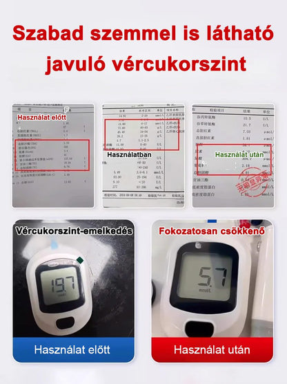 Vércukorszint-csökkentő akupunktúrás mágneses tapasz