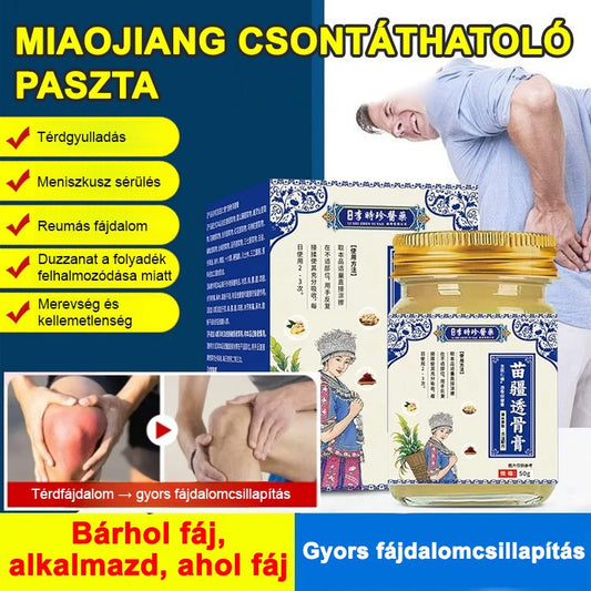Izomlazító és fájdalomcsillapító Miaojiang ízületi balzsam