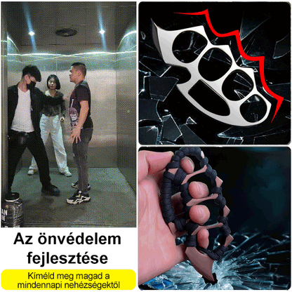 【Önvédelemhez szükséges】Autós önvédelmi ablakbetörő ököl