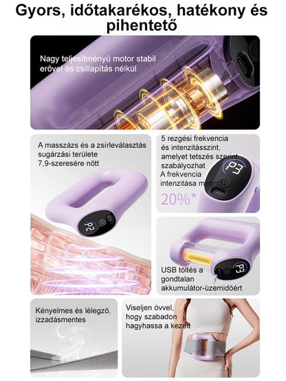 【Nem szükséges edzés Gyors zsírégetés】Rezgő fascia masszázsgyűrű
