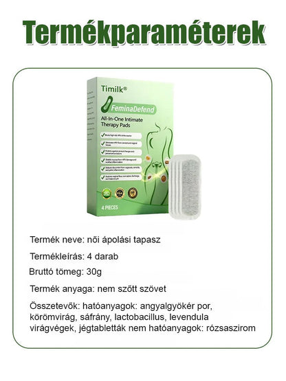 Timilk női gyengéd tisztító ápoló párna