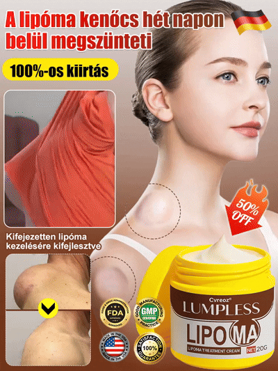 【Egy kenet és nem újul ki】Hét nap alatt eltünteti a lipómákat kenőcs