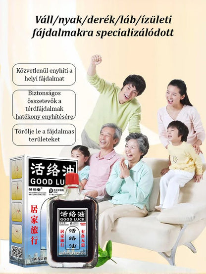 Fájdalomcsillapító és aktiváló olaj