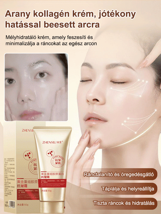 Arany Újraépített Kollagén Ránctalanító Krém