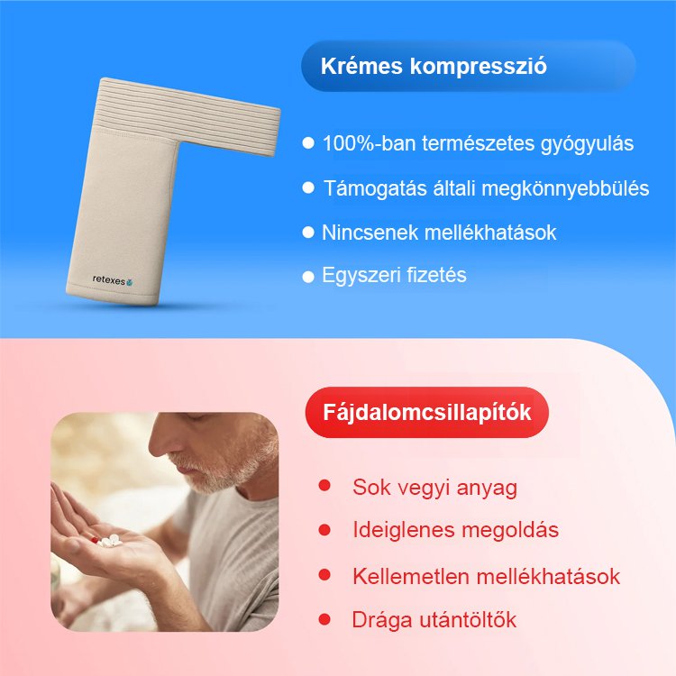Krém kompressziós ujj a vállfájdalom kezelésére
