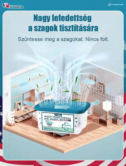 [Egy doboz teljes ház nedvesség- és poreltávolító, szagtalanító levegővarázsdoboz]