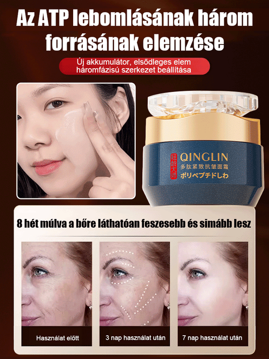 Öregedésgátló polipeptid ránctalanító arckrém