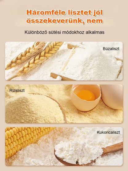 Ropogós, nem olajos - az idősek és gyerekek egyaránt szeretik a tempura lisztet.