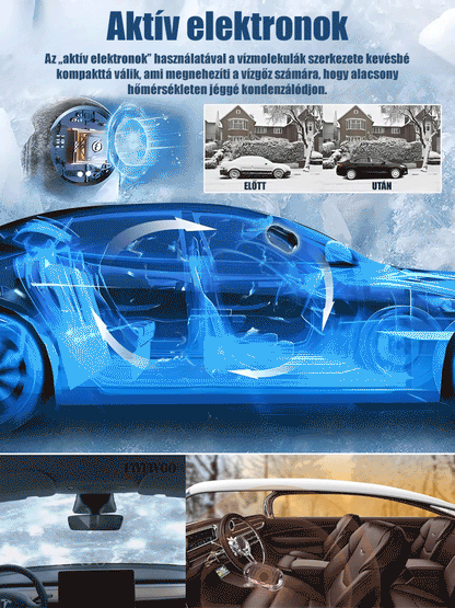 Napelemes autóriasztó hólapát