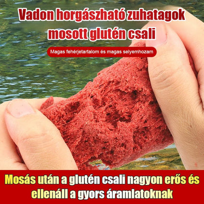 Minden halhoz alkalmas a piros kukac lustahorgász csali.