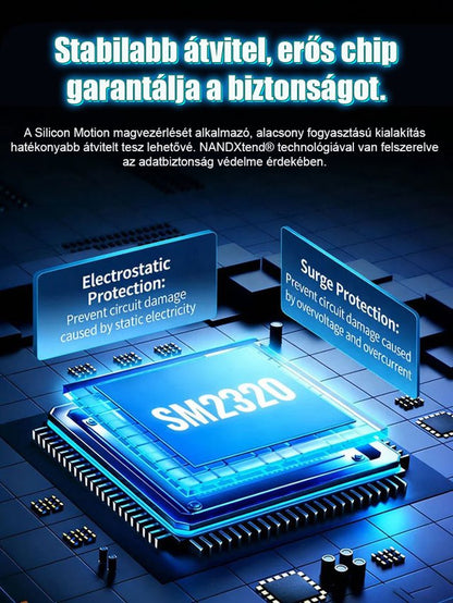 Hordozható nagy sebességű SSD szilárdtest-meghajtó