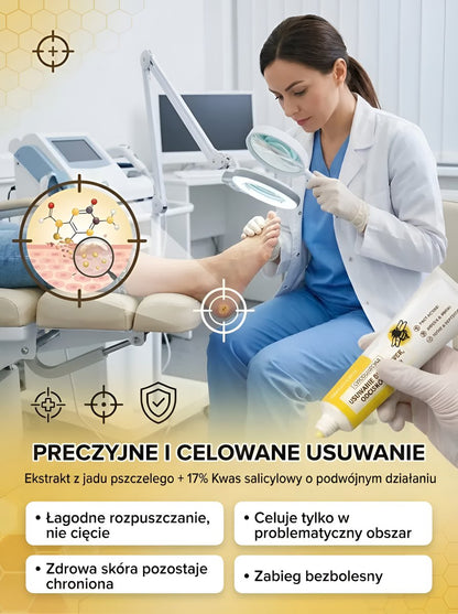 Méhemmérges tyúkszem és bőrkeményedés eltávolító krém