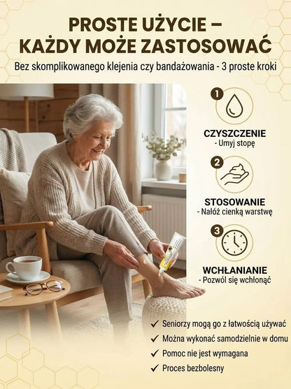 Méhemmérges tyúkszem és bőrkeményedés eltávolító krém