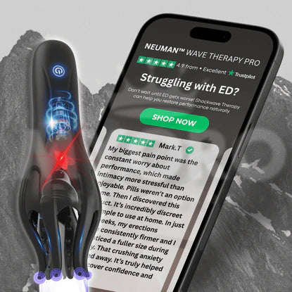 Miért a Neuman™ az első számú otthoni eszköz az erekciós zavar, a korai magömlés és a Peyronie-kór kezelésében 2025-ben?