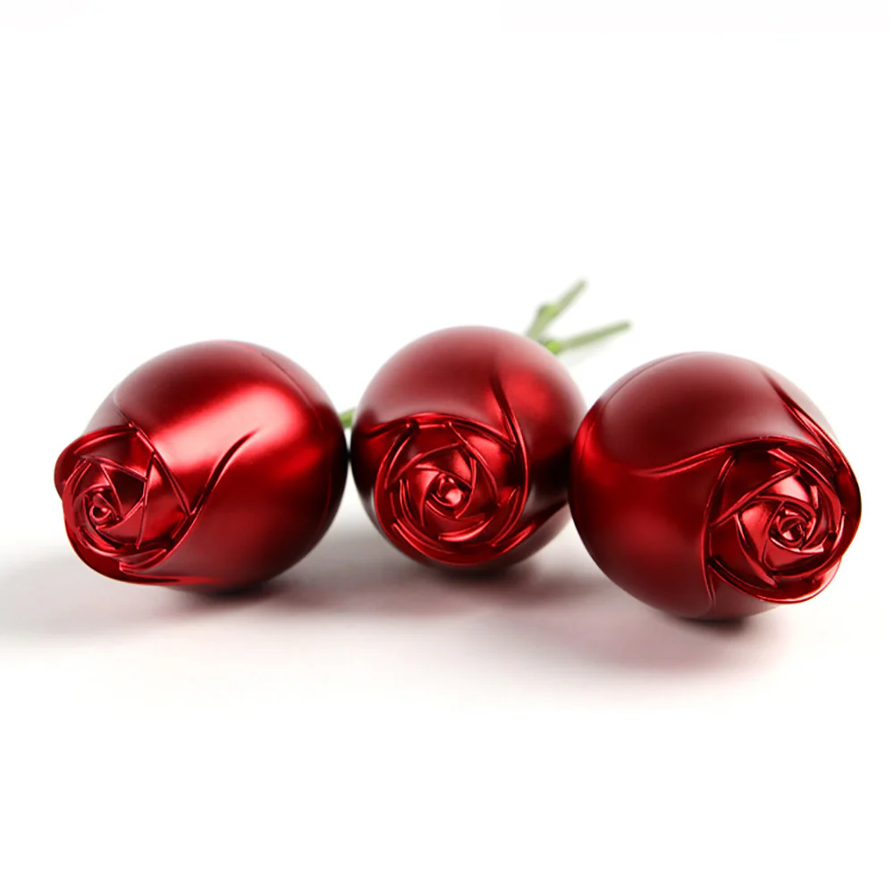 Rózsa szál szív alakú medál nyaklánc ajándék szett