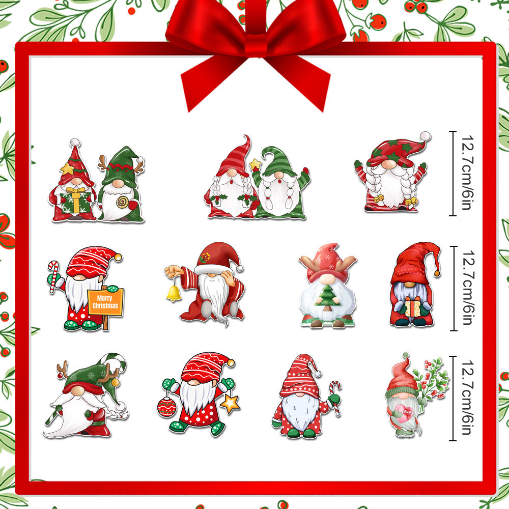 🎁🎅 Karácsonyi témájú mágneses matrica🎄