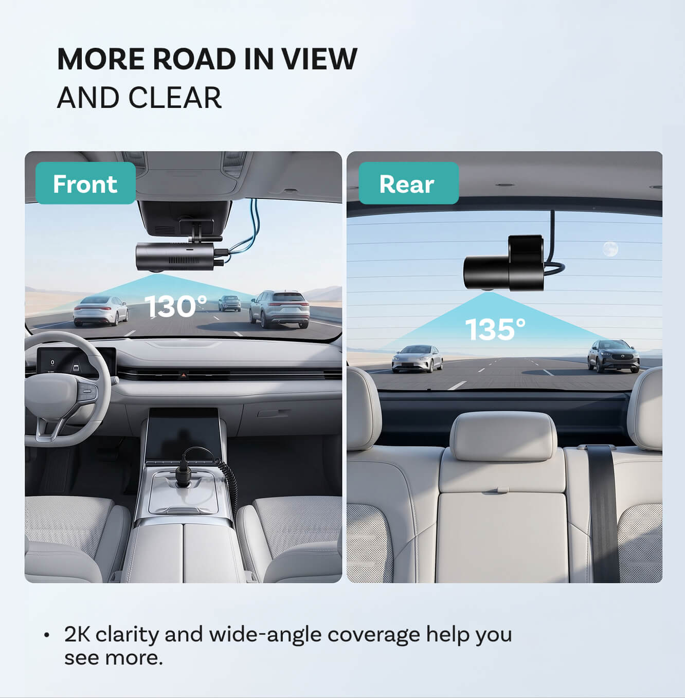 OttoSafe Cam 3 az 1-ben dupla autós kamera és vezeték nélküli CarPlay adapter
