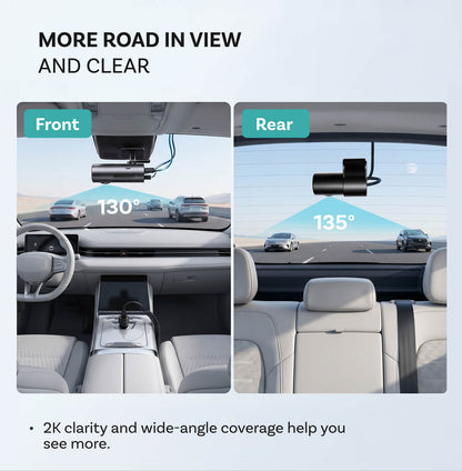 OttoSafe Cam 3 az 1-ben dupla autós kamera és vezeték nélküli CarPlay adapter