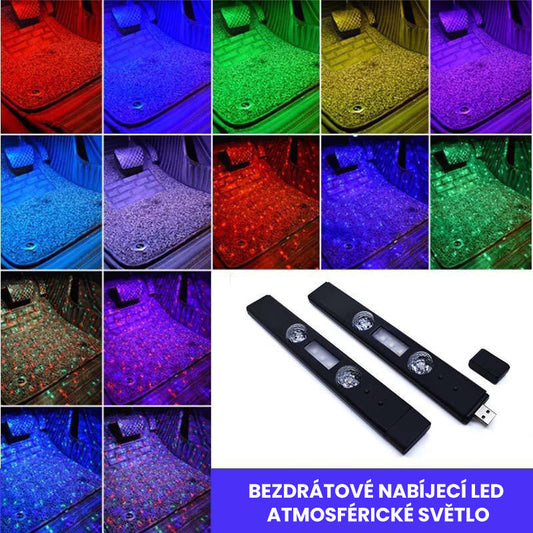 Bezdrátové nabíjení LED okolní světlo