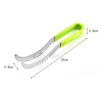 🍉🔪Multifunkcionális rozsdamentes acél gyümölcsszeletelő