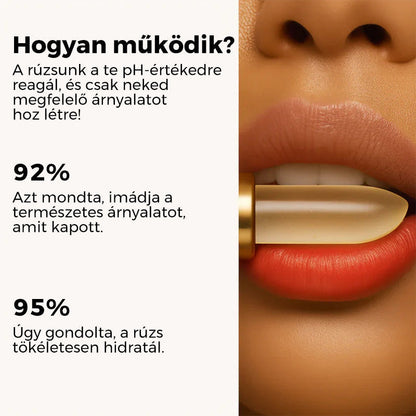 💄Színváltó hidratáló rúzs - A pH-érték és a hőmérséklet változásai szerint