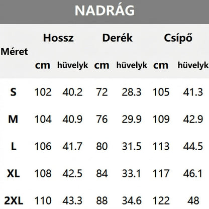👕Férfi kapucnis pulóver + nadrág szett – kényelem, stílus és sokoldalúság